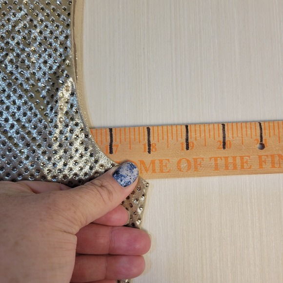 Ralph Lauren Purple Label Donelle Metallic Jersey Cocktail Dress Size 10 $4,990 - Picture 7 of 12